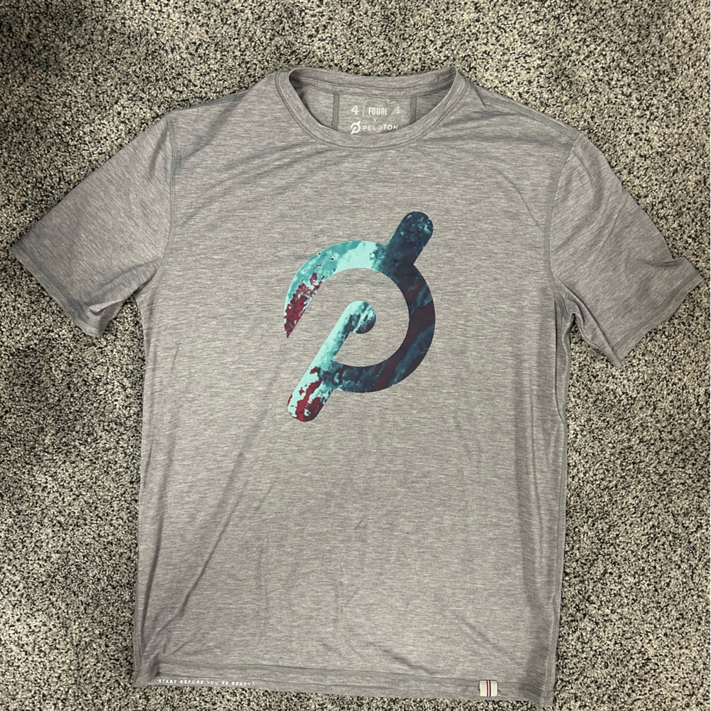 Gray Peloton T-Shirt